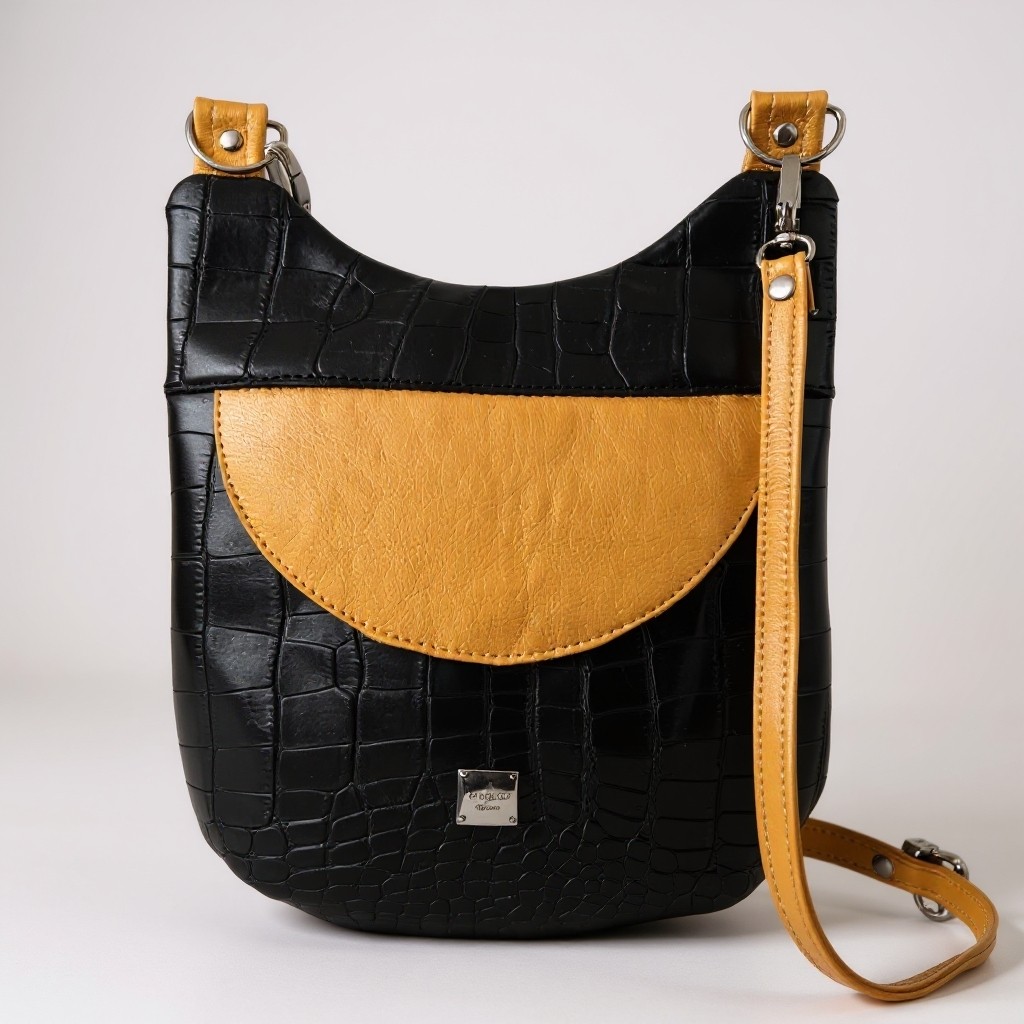 Crossbody "Noir Camel" - obrazek 2